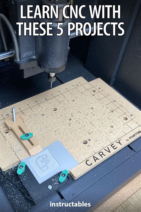 Learn CNC With These 5 Projects: for CNC Routing, 3D.